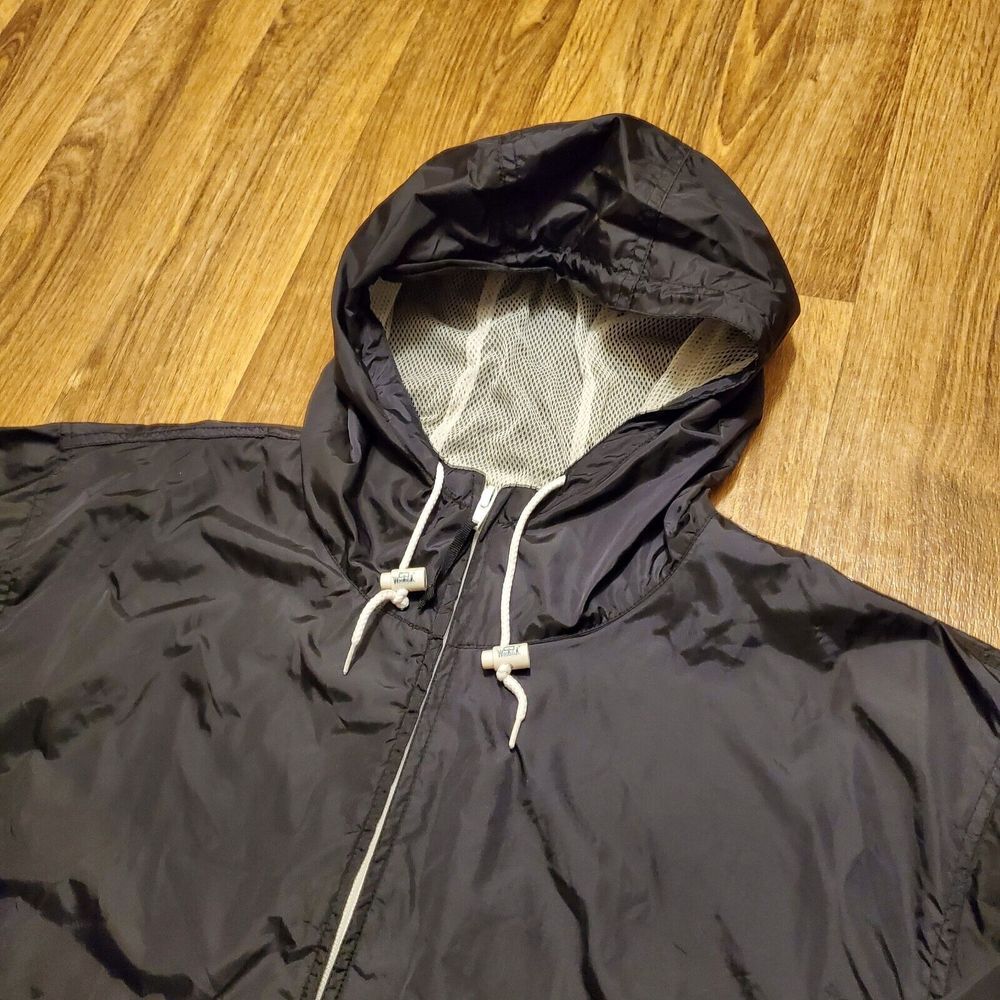 Vintage Woolrich‎ Jacket Women Large Long Hooded Windbreaker Original Outerwear